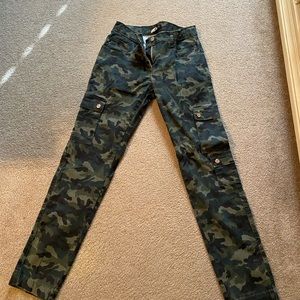 Camo cargo pants